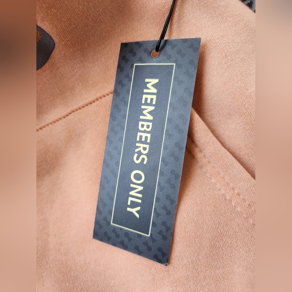 Members Only Bad Vibes Brown Bear Graphic Hoodie Tan Mens Medium - Picture 10 of 11